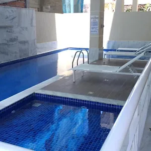 Apartamento Mediterrâneo 507 - Todo Equipado, Suíte Com Ar Split, Churrasqueira Na Varanda, Internet 240mb Wifi, Estacionamento Grátis, A 1 Km Das Praias, Cabo Frio